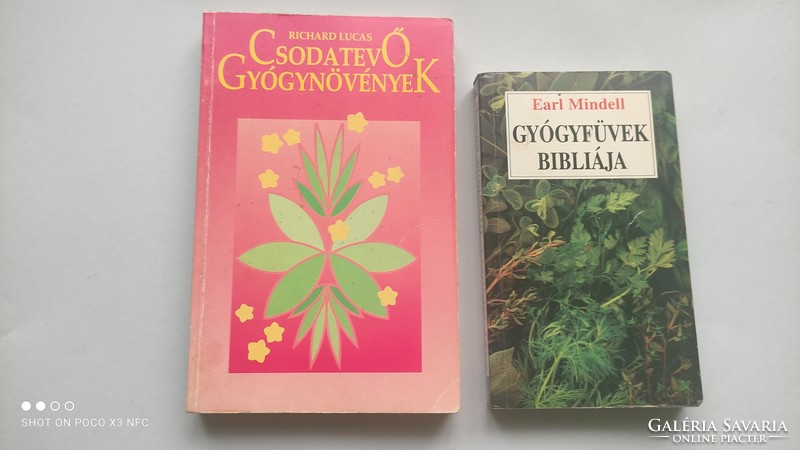 Two books together! Richard lucas miracle herbs and earl mindell herb bible