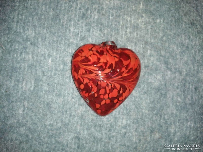 Üveg szív (A4)
