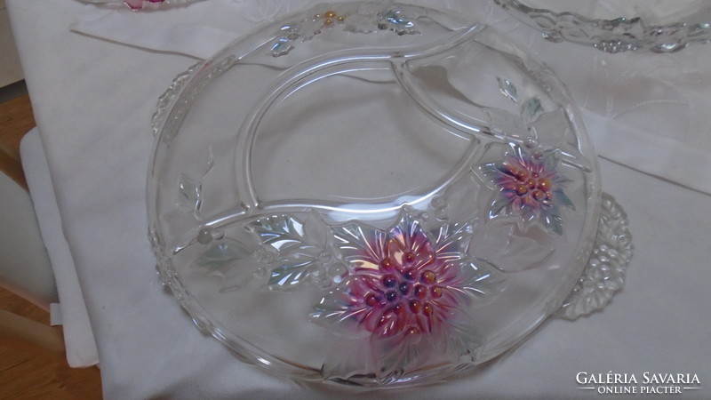 Walther-glas old 4-piece beautiful cake serving bowls are flawless pieces