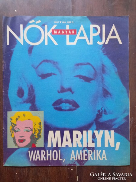 Nők Lapja 1991 / 7. A címlapon Marilyn Monroe