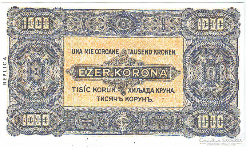 Magyarország 1000 korona 1923 REPLIKA