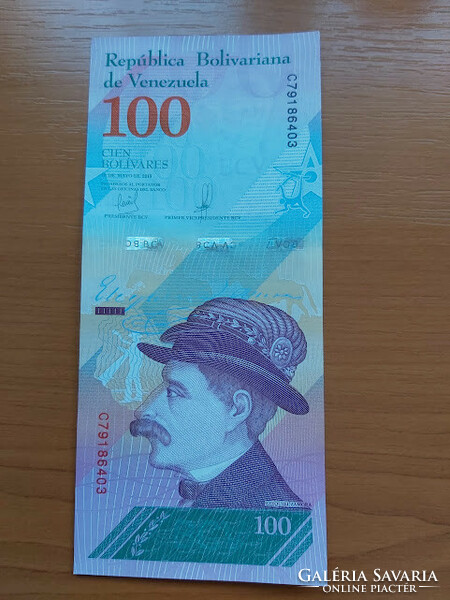 VENEZUELA 100 BOLIVARES 2018 403