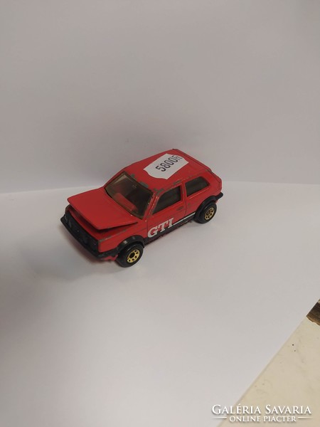 Retro volkswagen golf gti toy car