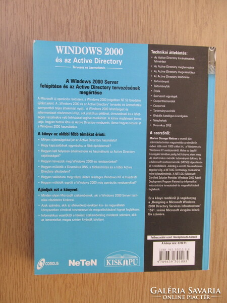 Windows ​2000 és az Active Directory – tervezés és üzemeltetés II.