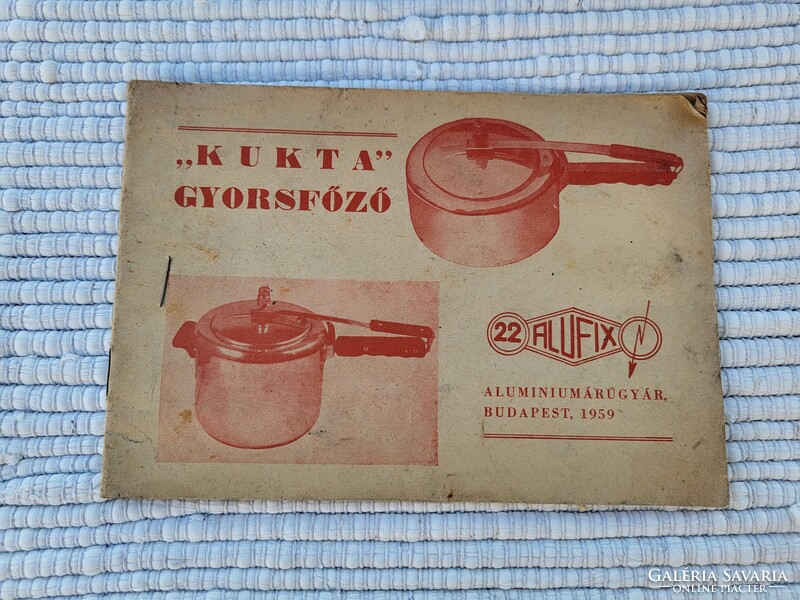 Instructions for use cooker pressure cooker_1959