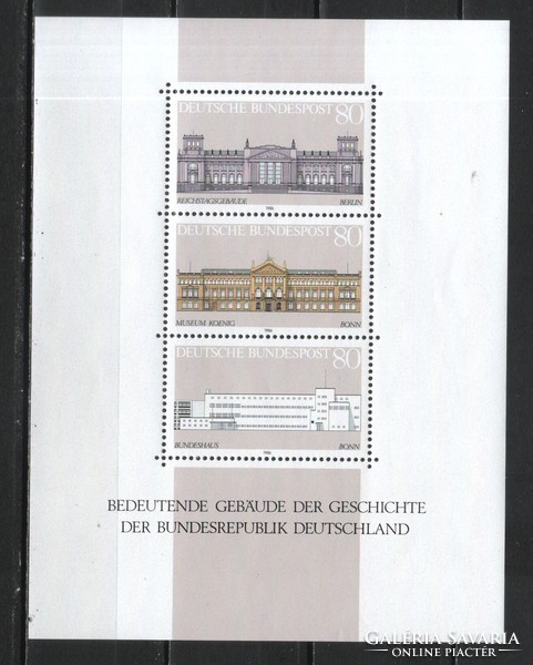 Postal clean bundes 1986 full year 70.20 euros