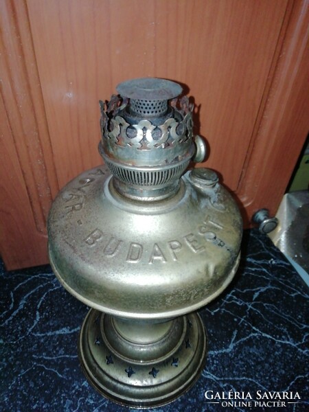 2 kerosene lamps 155 from the Budapest lamp factory collection. In the condition shown in the pictures