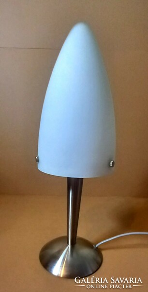 Muranoi asztali lámpa tejüveg búrával ALKUDHATÓ Art deco design