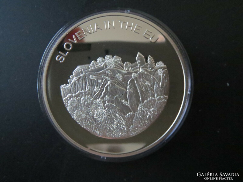 United Europe commemorative coin series 100 Lira Slovenia 2004