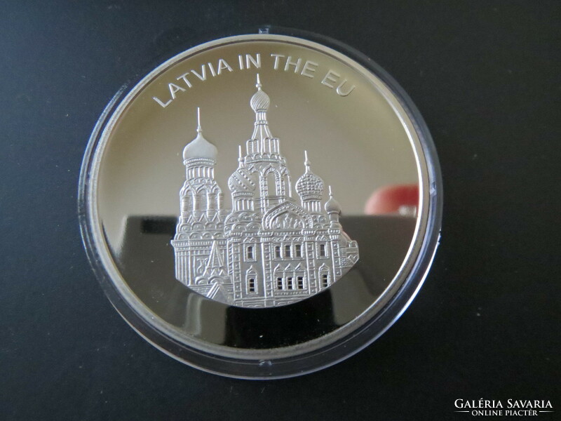 United Europe commemorative coin series 100 lira Latvia 2004
