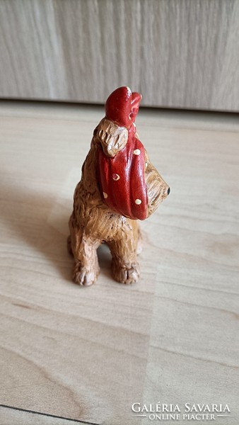 Retro ceramic toothache dog