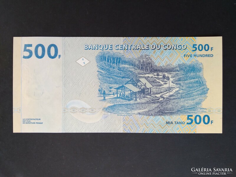 Congo 500 francs 2020 unc