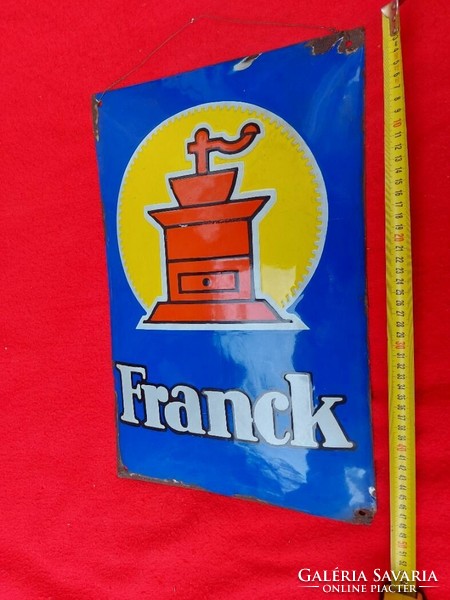 Franck coffee enamel board, enamel board