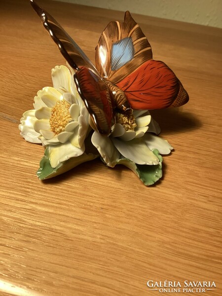 Herend porcelain butterfly butterfly.