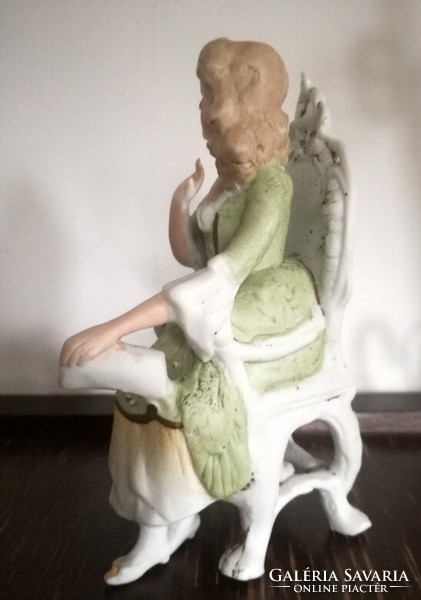Antique baroque porcelain statue - 19 cm - art&decoration