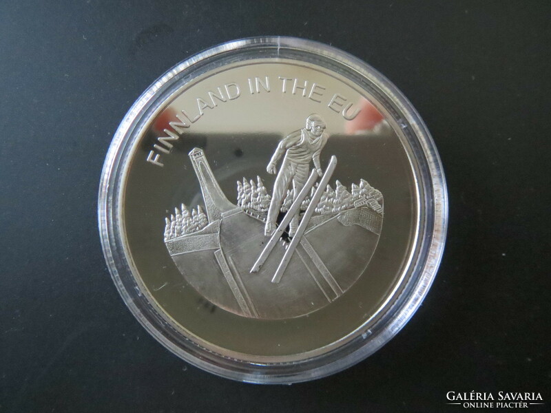 United Europe commemorative coin series 100 lira Finland 2004