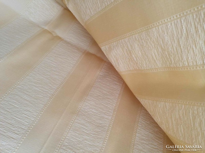 Golden yellow furniture fabric leftover