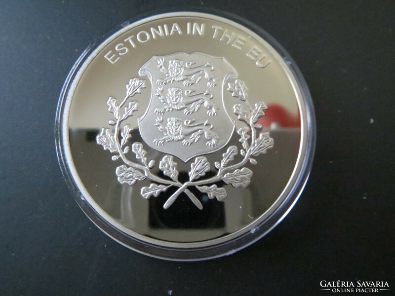 Egyesült Európa emlékérme sorozat 100 líra Észtország 2004