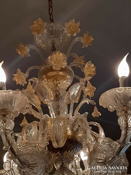 Murano chandelier - in a noble milieu
