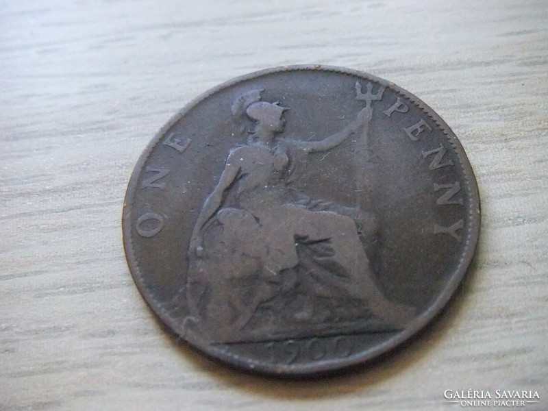 1 Penny 1900 England