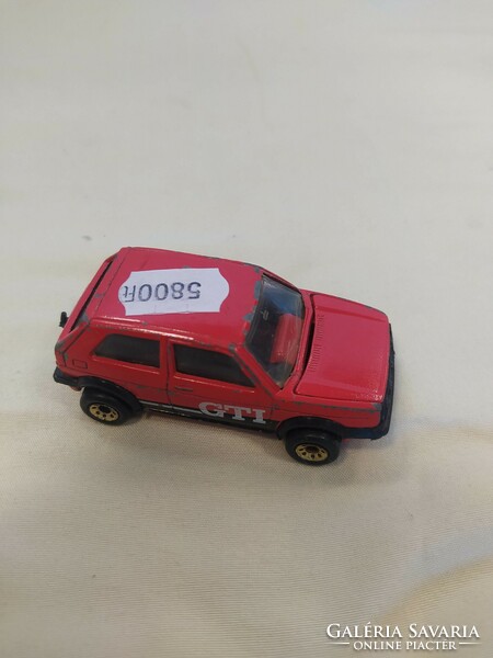 Retro volkswagen golf gti toy car