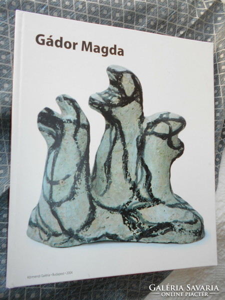 Magda Gádor (daughter of István Gádor) ceramic monograph - Körmend gallery