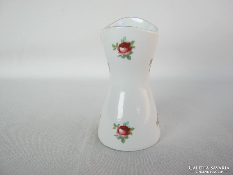 Porcelain rose vase from Aquincum