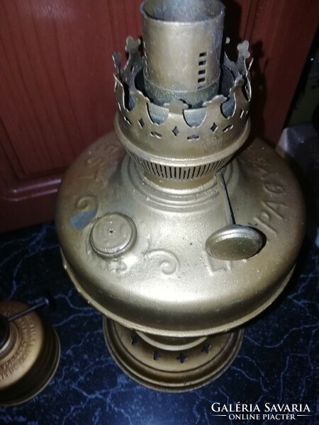 From the collection of Budapest lamp factory petroleum lamp 155. In the condition shown in the pictures