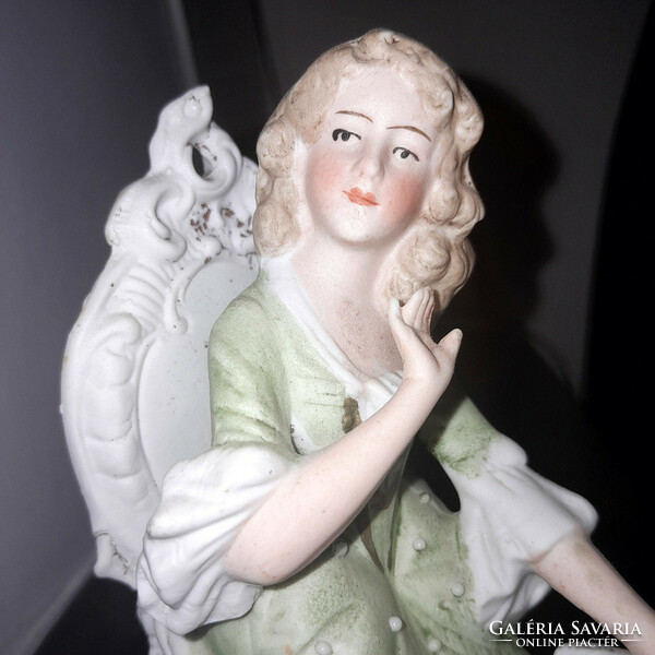 Antique baroque porcelain statue - 19 cm - art&decoration