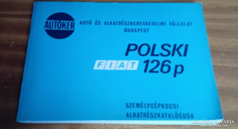 Polski fiat 126p passenger car parts catalog
