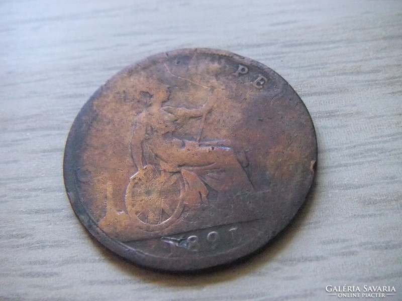 1 Penny 1891 England