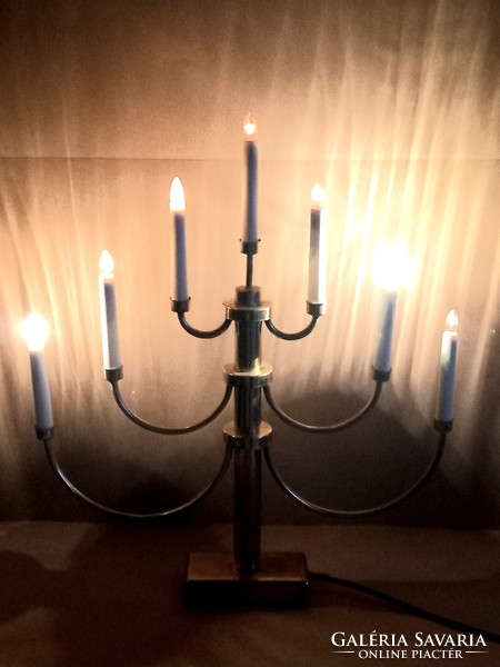 Huge gnosjö konstsmide designer design menorah candle holder negotiable.