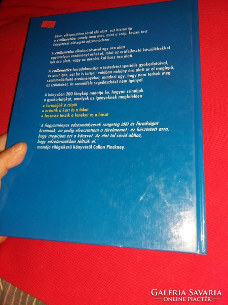 1994. Callan Pinckney :Callanetics TORNA  egészség életmód könyv a képek szerint MAGYAR KÖNYVKLUB