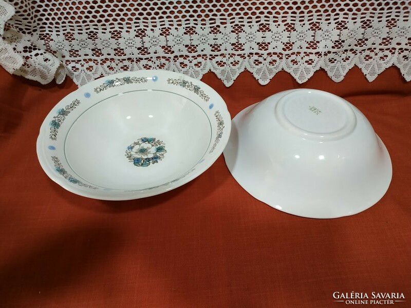 2 old Russian faience bowls