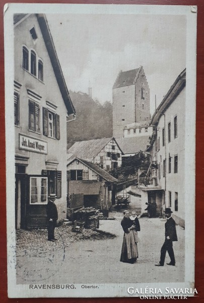 Running postcard, ravensburg