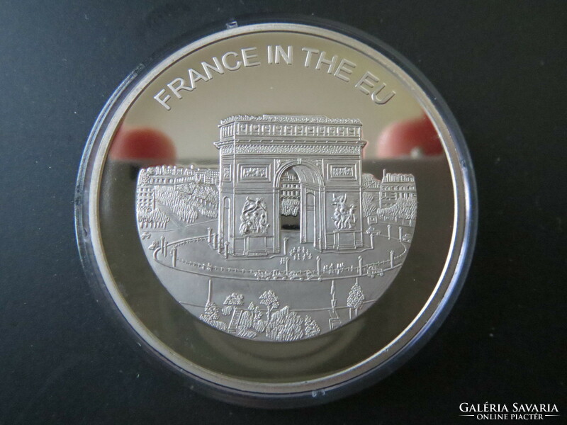 Egyesült Európa emlékérme sorozat 100 líra Franciaország 2004