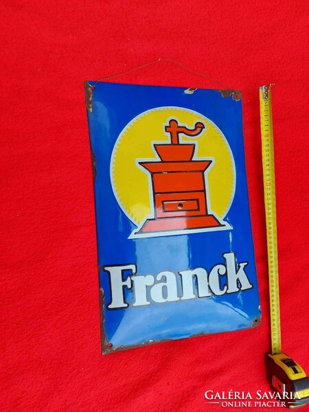 Franck coffee enamel board, enamel board