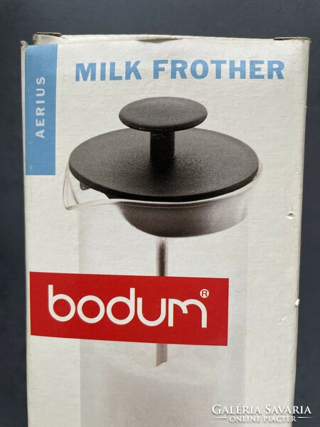 Bodum vintage kézi tejhabosító dobozában