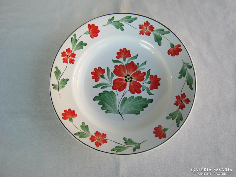 Hand painted ceramic wall plate decorative plate