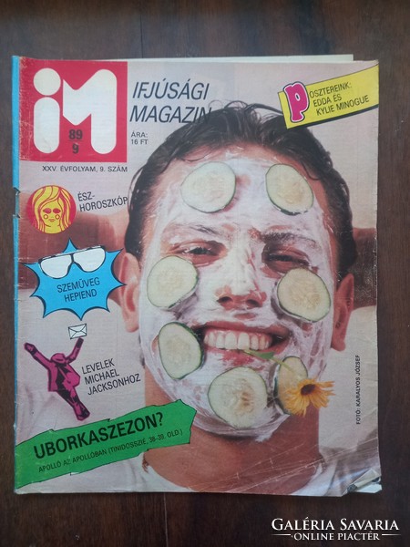 Ifjúsági Magazin 1989 / 9. Edda poszter Kylie Minogue