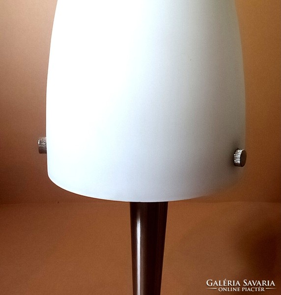 Muranoi asztali lámpa tejüveg búrával ALKUDHATÓ Art deco design