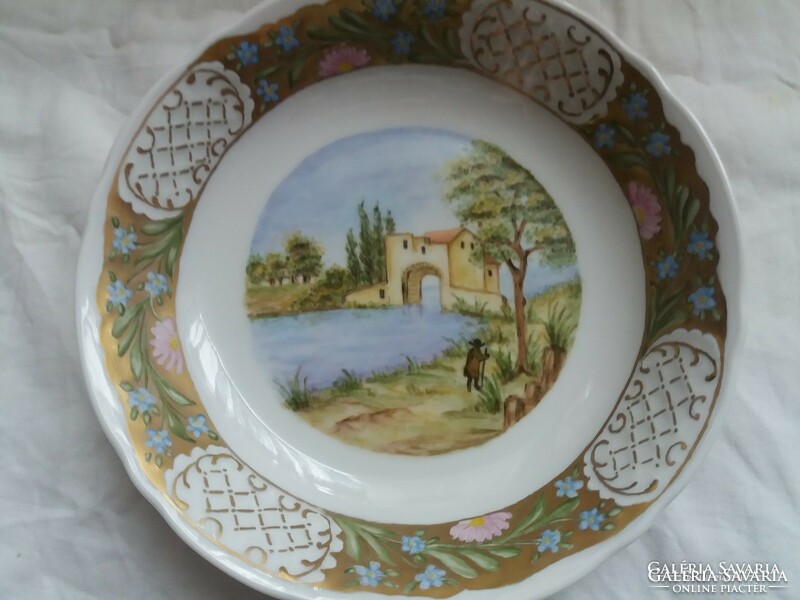 Unique painted bowl 20 cm schumann bavaria