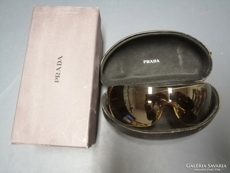 Vintage Prada sunglasses with case