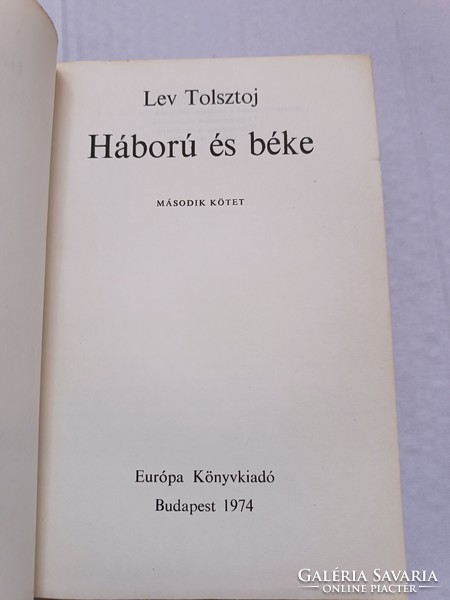 Lev Tolsztoj: Háború és béke