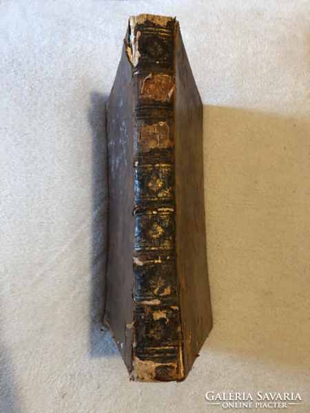 Antique French law book from the 18th century - first volume