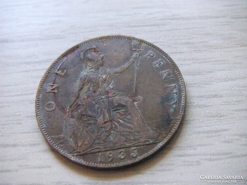 1 Penny 1935 England