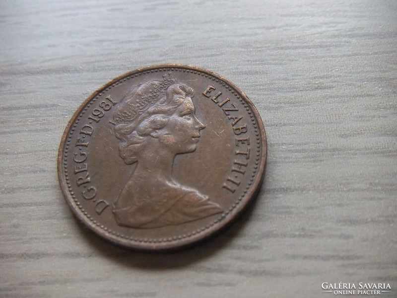 2 Penny 1981 England