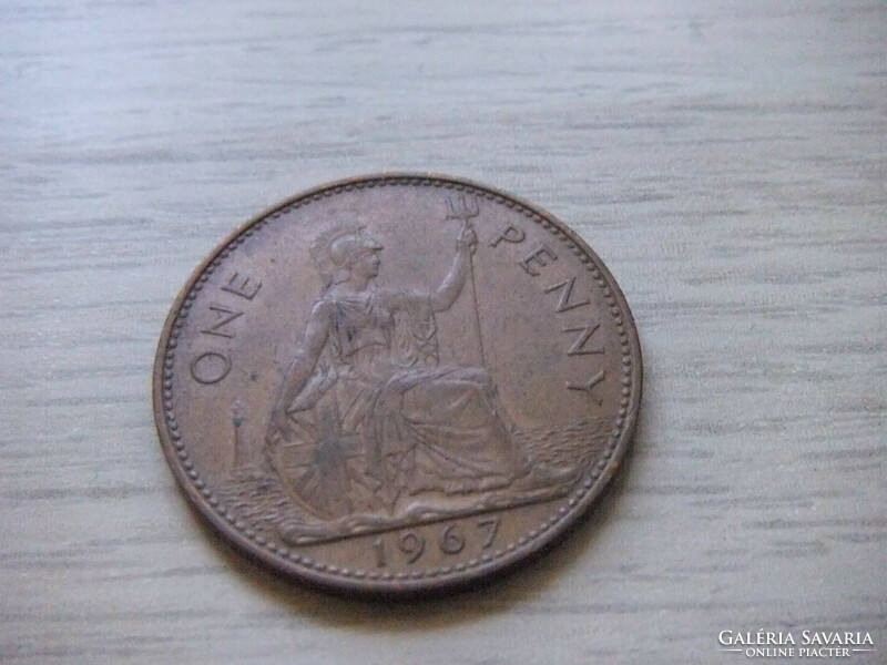 1 Penny 1967 England