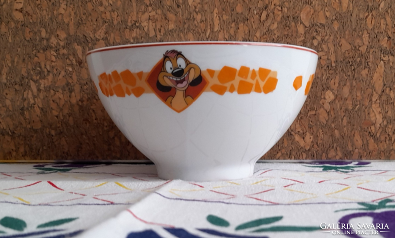 Disney children's porcelain bowl - lion king -