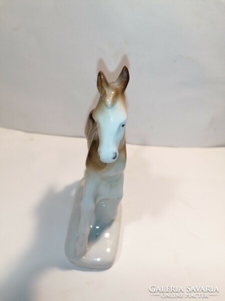 Foreign porcelain foal, horse (1115)